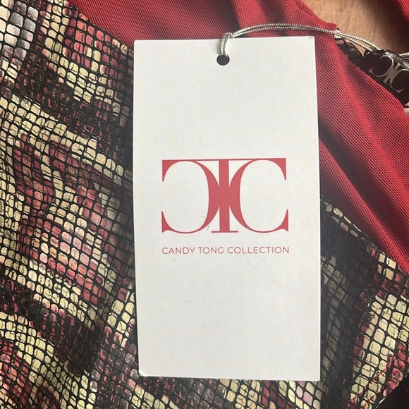 Candy Tong Collection Mercer Long Sleeve Leotard New with tags Small Dance - Picture 3 of 5